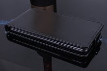 Leather Flip Cover Stand Case for DOOGEE DG900 Smartphone Black