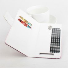 Fashion Painting Pretty Girl Flip Cover Stand Case For JIAYU S3 Smartphone