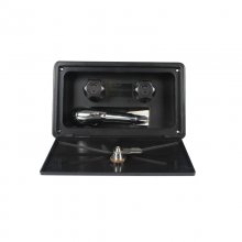 External Shower Hot And Cold Shower Nozzle For RV Trailer Camper Shower With Lock Box