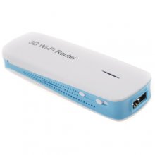 3-in-1 1800mAh Mini 3G Wireless Router WiFi AP with RJ45 USB Port MPR-L8