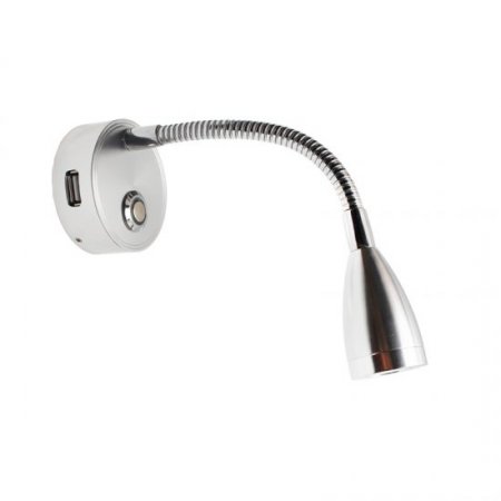 New 12V DC 3W Flexible Hose LED Light Modern LED RV Reading Light Hose Spotlight Yacht LED Light Caravan Energy Saving Light