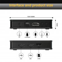 Android 10.0 X5 TvBox Allwinner H313 BT5.0 WIFI 2.4G&5.8G Quad Core ARM Cortex A53 Smart Voice Control 4k IPTV Box