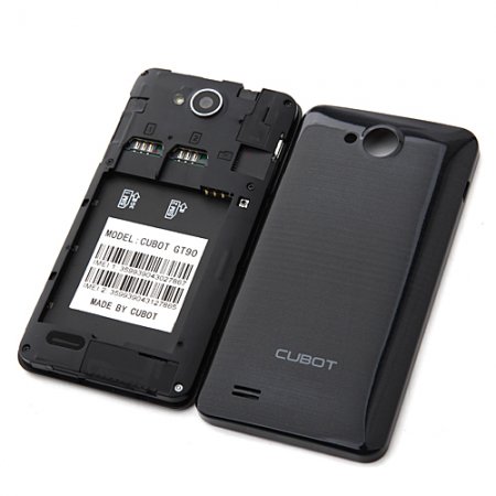 Cubot GT90 Smartphone Android 4.2 MTK6572W Dual Core 3G GPS 4.0 Inch- Black