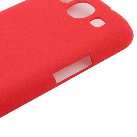 Plastic Protective Case for Samsung Galaxy S3 Red