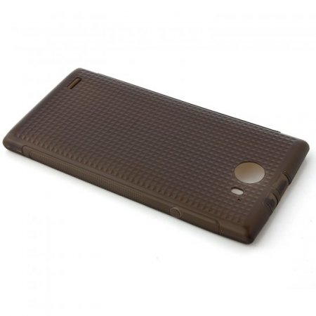 Soft Silicone Back Case for iNew V3 Smartphone - Black