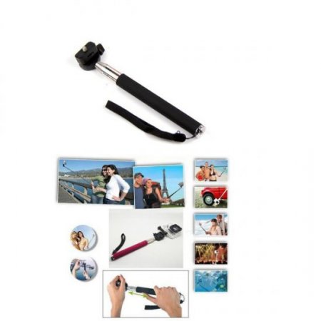 BZ55 Extendable Telescopic Monopod + Tripod Mount for GoPro HERO 1/2/3/3+
