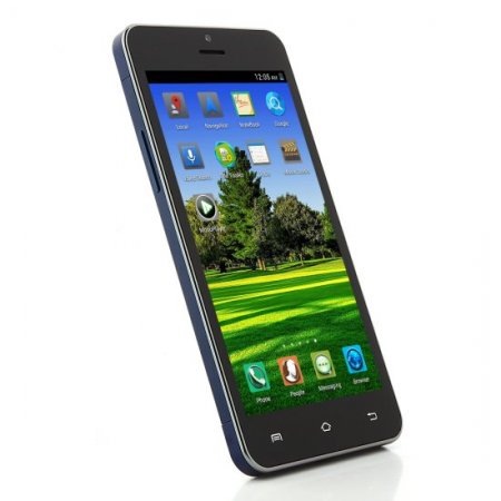 Tengda X3SW Smartphone Android 4.2 MTK6582 Quad Core 5.0 Inch QHD Screen OTG Dark Blue