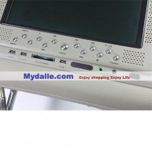 7 inch automobile headrest DVD Player support MPEG4 Format
