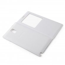 Protective Flip Cover Case for Samsung GALAXY Note 3 Smartphone White