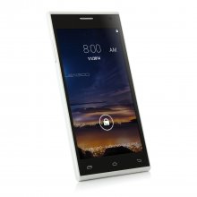 LEAGOO Lead 5 Smartphone Android 4.4 MTK6582 Quad Core 5.0 Inch IPS Screen White