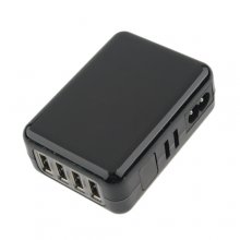 Le touch Four USB AC Adapter Travel Charger for iPhone iPad Tablet PC