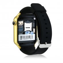 ZGPAX S39 Smart Watch Phone 1.54 Inch Touch Screen Bluetooth Camera FM Black+Gold