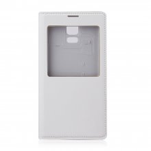 Protective Flip Cover Case for Samsung GALAXY S5 Smartphone White