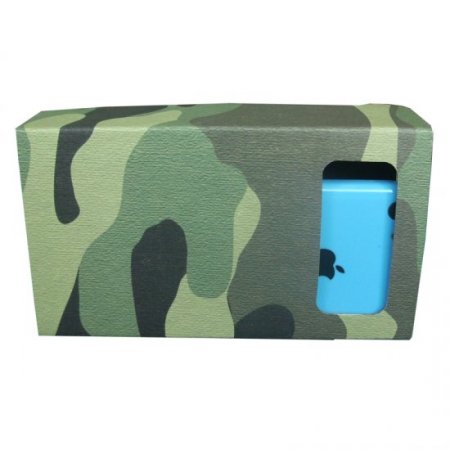 DIY Google Cardboard Virtual Reality 3D Camouflage Skin version Glasses for Smartphones