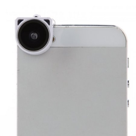 Mini 3-in-1 Photo Lens for iPhone 6/ 6 Plus White+ Black