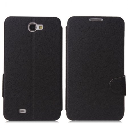 Protective Flip Cover Stand Leather Case for Samsung Note Ⅱ 6 Colors