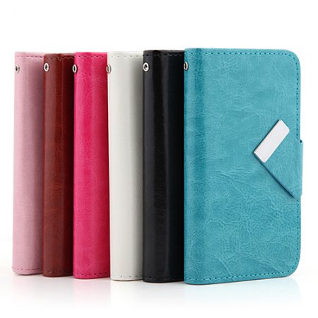 Universal Leather Case Cover for 4 Inch Smartphone 6-color