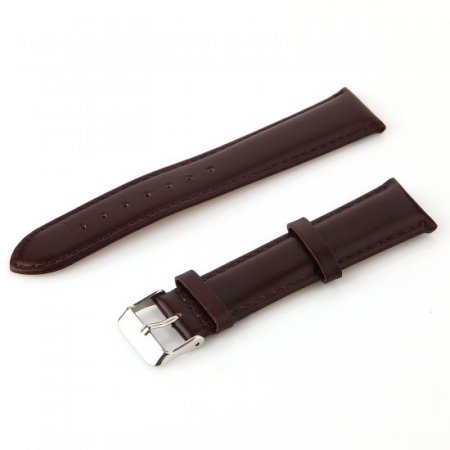 Top Layer Leather Buckle Watch Bands Straps For Apple Watch 38mm&42mm Dark Brown
