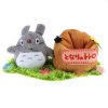 Totoro and Stump Pattern Plush Decorative Mobile Phone Holder