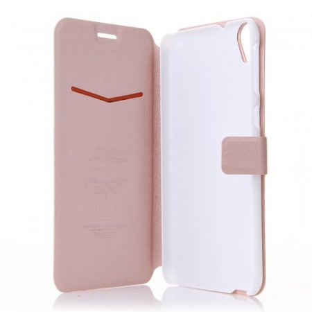 Flip Cover Case Stand for HTC 820 Smartphone Pink