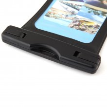 Waterproof Dry Pouch Bag Protector Case Cover For All Cell Phone/iPhone 5 - Black