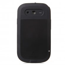 LOVE MEI Shockproof Waterproof Rugged Gorilla Metal Case For Samsung Galaxy S3 Black