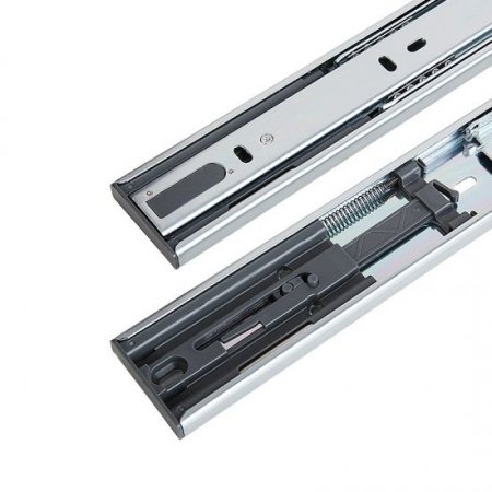 10-20 Inch Easy Glide Cabinet Ball Bearing Drawer Slider Bottom Mount Cabinet Hardware