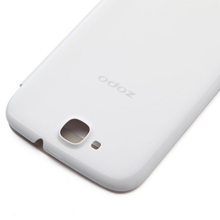 Original S-View Flip Cover Smart Sleep Mode Case for ZOPO ZP990 Captain S Smartphone- White