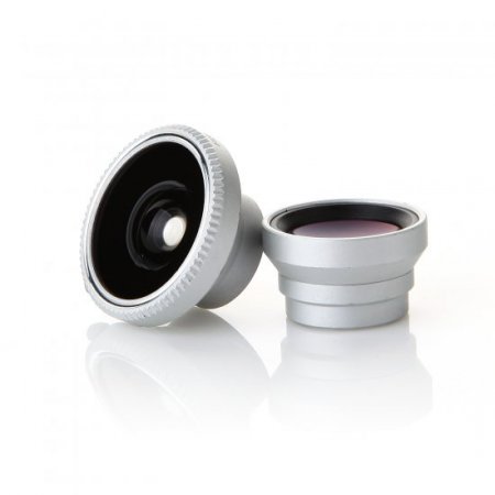 A8001 8002 3 in 1 Magnet Adsorption Camera Lens for Mobile Phone Color Random