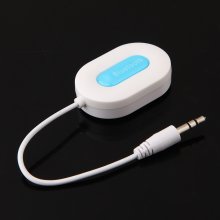 BM-E9 Bluetooth V3.0 Music Receiver Stereo Audio System Music Adapter White