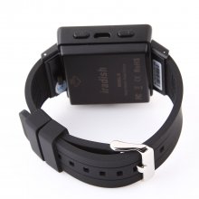 I6 Watch Phone 1.54 Inch MTK6577 Android 4.0 Camera 4GB GPS 3G - Black