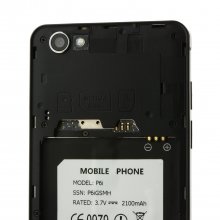 Elephone P6i Smartphone Android 4.4 MTK6582 5.0 Inch QHD Screen OTG Black+Silver