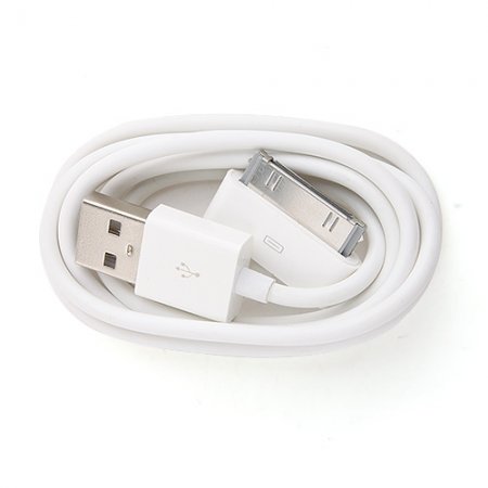 2-in-1 USA Standard Travel Charger Car Charge for iPad iPhone Smartphone -White