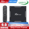 X96 Max Plus Android 9.0 4GB 64GB IPTV BOX Amlogic S905X3 H.265 4K 2.4G 5G WiFi Smart TV BOX iptv français