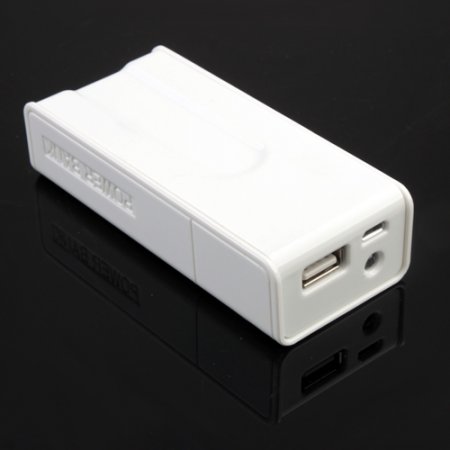 5600mAh Power Bank External Battery Charger for iPhone/iPod/Mobile Phone White