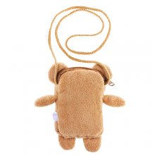 Cute Rilakkuma Bear Mobile Bag Pocket With Neck String
