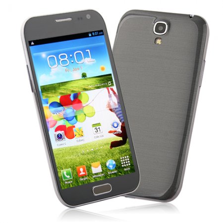 i9500 Smartphone Android 4.2 MTK6589 Quad Core HD Screen 1G RAM 5.0 Inch 13.0MP Camera