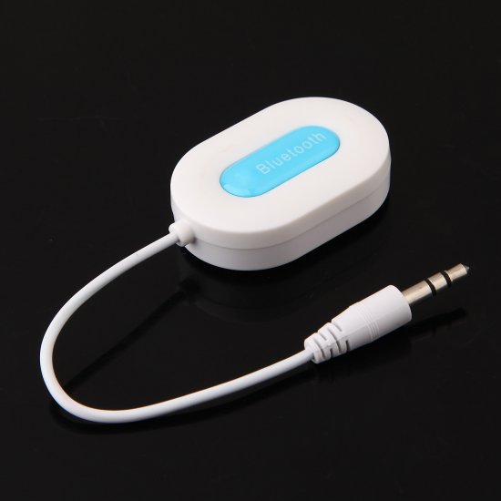 BM-E9 Bluetooth V3.0 Music Receiver Stereo Audio System Music Adapter White