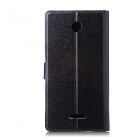 Fashion Flower Show Leather Stand Case Cover for Coolpad 8089 Smartphone Black