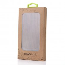 Unique Portable Universal 4000mAh Ultra Light Thin Wooden Power Bank