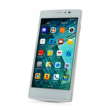 Nandan F7 Smartphone Android 4.4 MTK6582 Quad Core 3G Smart Wake 5.0 Inch Silver Side