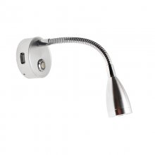 New 12V DC 3W Flexible Hose LED Light Modern LED RV Reading Light Hose Spotlight Yacht LED Light Caravan Energy Saving Light