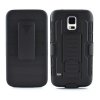 Cool Armour Pattern Shockproof Protective Stand Phone Case For Samsung Galaxy S5