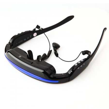 Virtual Private Theater System 52'' 4:3 Display HD 3D Stereo 4GB Flash Video Glasses