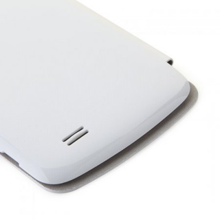White Filp Case Battery Cover Case For AMPE A605 Smartphone & SANEI G606 Smartphone