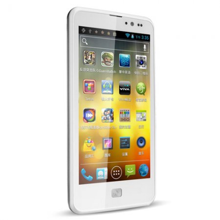ZOPO ZP300+ Dual Core Field Smart Phone 4.5 Inch IPS Retina 720P Screen Android 4.0 MTK6577 1GB RAM White