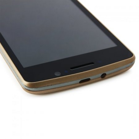 G3+ Smartphone Android 4.2 MTK6572W Dual Core 5.0 Inch 3G Smart Wake Up Golden