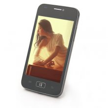 i8750 Smartphone Android 2.3 OS SC6820 1.0GHz 4.0 Inch 2.0MP Camera- Grey