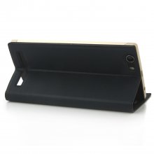Flip Cover Case Stand for Mlais M9 Smartphone Black