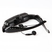 72 Inch 16:9 Wide Screen Virtual Video Glasses with AV Input 4GB Flash for iPhone iPad